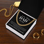 To Dad My Hero Necklace