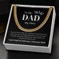 To Dad My Hero Necklace